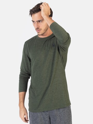 Spyder Toiminnallinen paita värissä vihreä