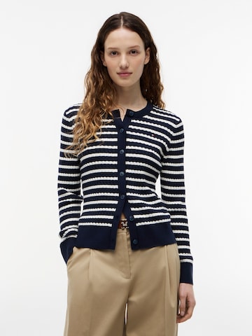 TOMMY HILFIGER Kardigan – modrá: přední strana