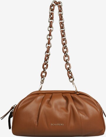 Scalpers Shoulder bag 'Eve' in Brown: front