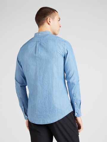 FARAH Regular fit Button Up Shirt in Blue