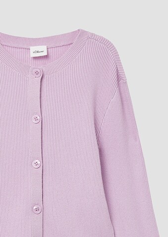 Cardigan s.Oliver en violet