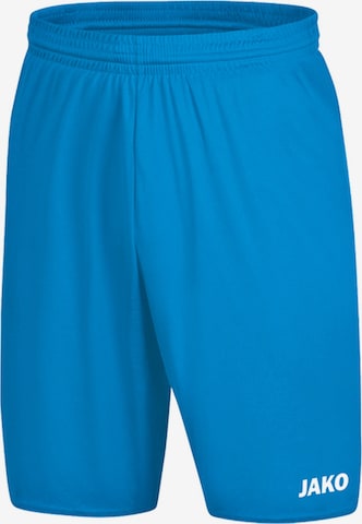 JAKO Regular Workout Pants 'Manchester 2.0' in Blue: front