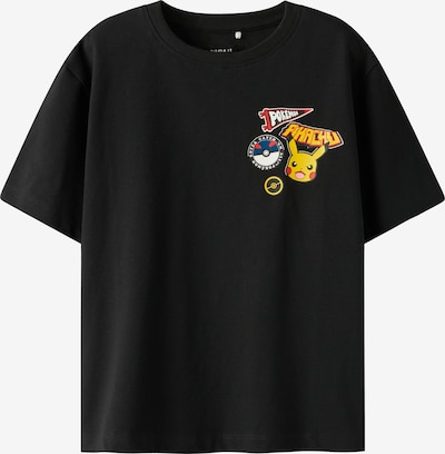NAME IT Paita 'NKMJeno Pokemon' koossa 116 värissä kullankeltainen / roosa / punainen / musta, Tuotenäkymä
