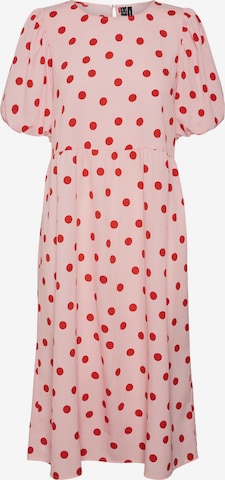 Robe 'Dottie' VERO MODA en rose : devant