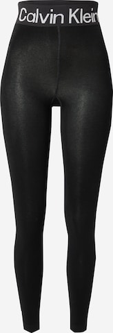 Calvin Klein Underwear Skinny Leggings in Black: front