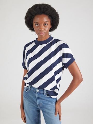 UNITED COLORS OF BENETTON - Camiseta en azul: frente