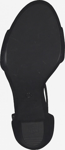 Sandales à lanières TAMARIS en noir