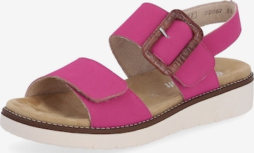 REMONTE Sandals in Pink: front