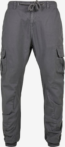 Pantaloni cargo di Urban Classics in grigio: frontale