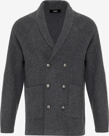 Antioch Knit cardigan in Grey: front