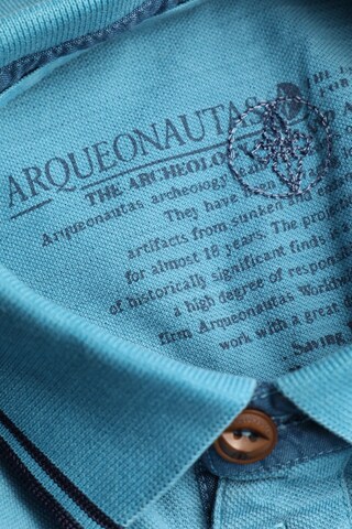 ARQUEONAUTAS Poloshirt M in Blau