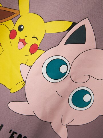 NAME IT Μπλούζα φούτερ 'NKFJima Pokemon' σε λιλά