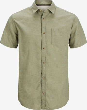 JACK & JONES Regular fit Overhemd 'Abel' in Groen: voorkant