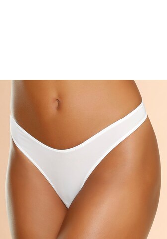 LASCANA String i beige: framsida