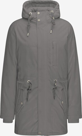 DreiMaster Vintage Winterparka in Grau