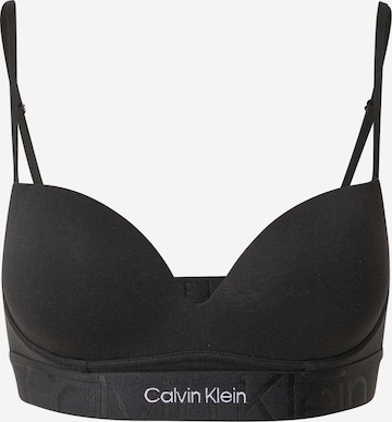 Calvin Klein Underwear Bra in Black: front