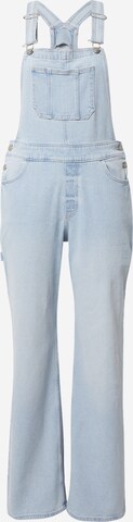 HOLLISTER Wide leg Tuinbroek jeans 'HAMMER' in Blauw: voorkant