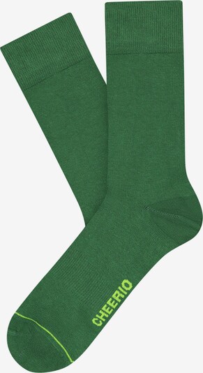 CHEERIO* Socks 'Best Friend' in Green, Item view