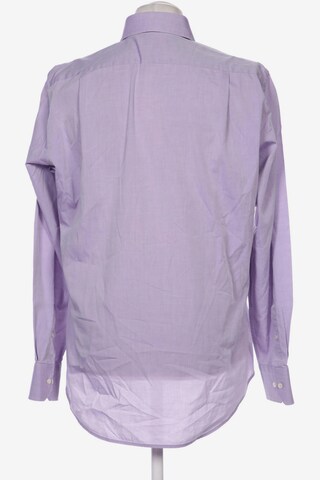 BOSS Button Up Shirt in M in Purple