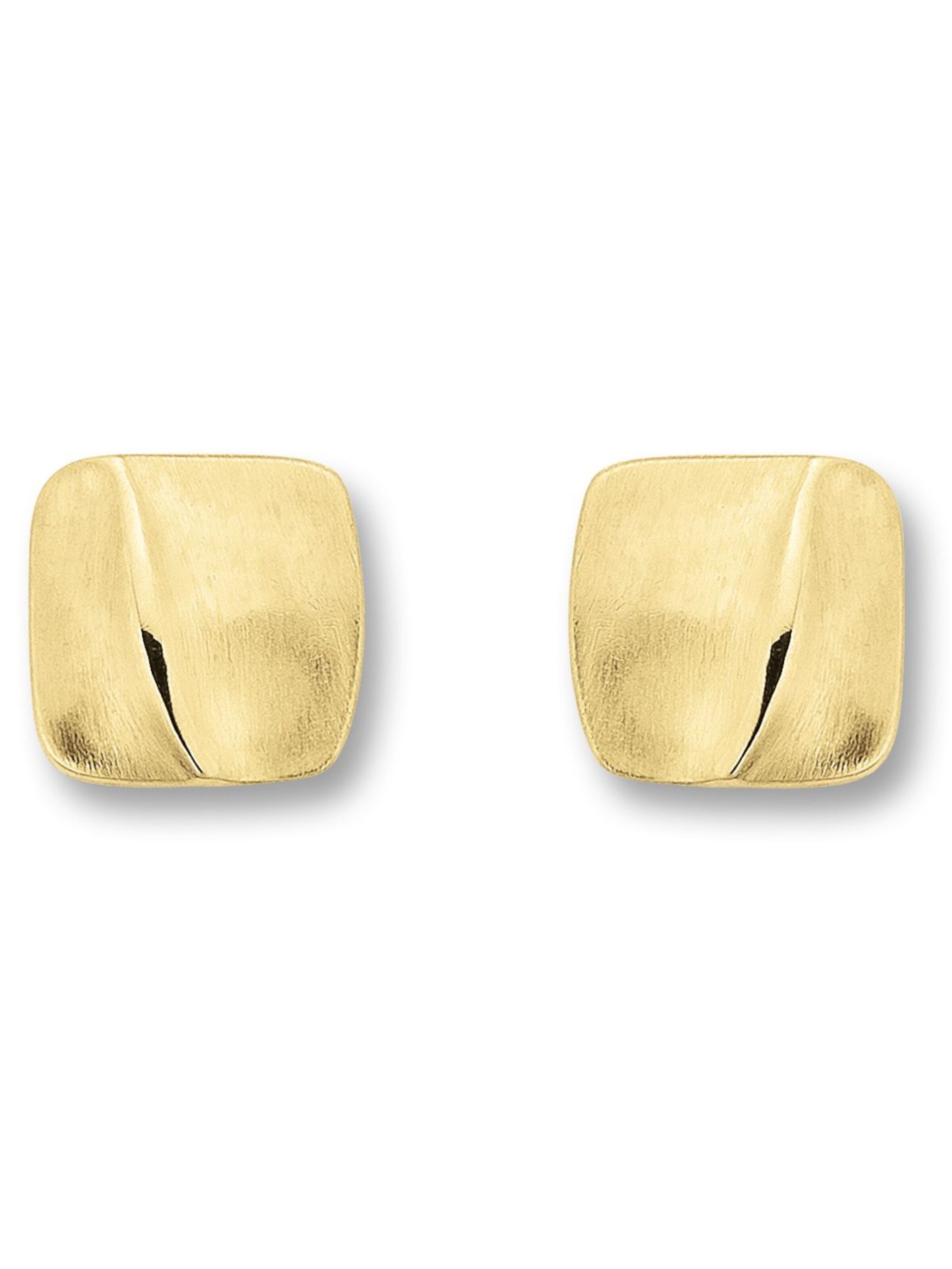 ONE ELEMENT Ohrringe in Gold: Vorderseite