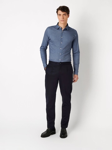 Coupe slim Chemise DESOTO en bleu