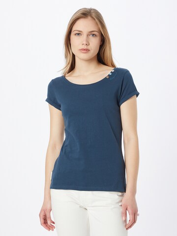Ragwear T-shirt 'Florah' i blå: framsida
