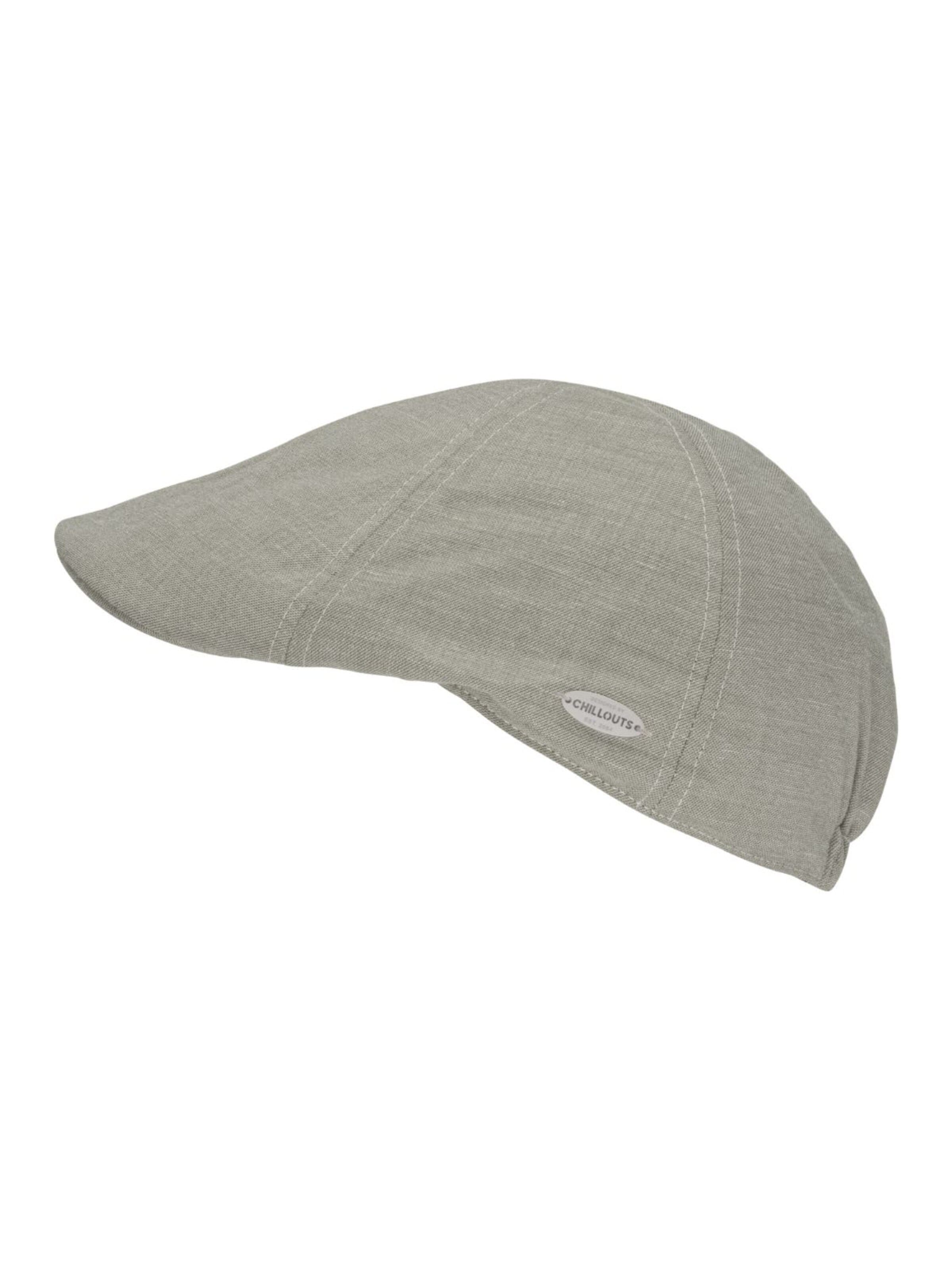 chillouts Cap 'Schiebermütze "Kapolei" (Flat Cap)'‌‌‌‌ in Beige: Vorderseite