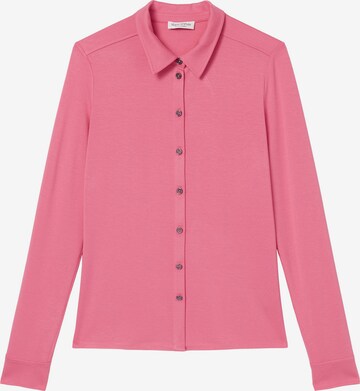 Marc O'Polo Blouse in Roze: voorkant