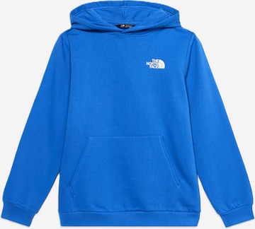 THE NORTH FACE Sportsweatshirt 'TEEN EVOLUTION' in Blau: Vorderseite