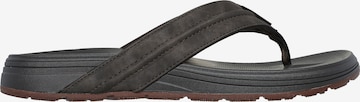 SKECHERS T-Bar Sandals in Grey