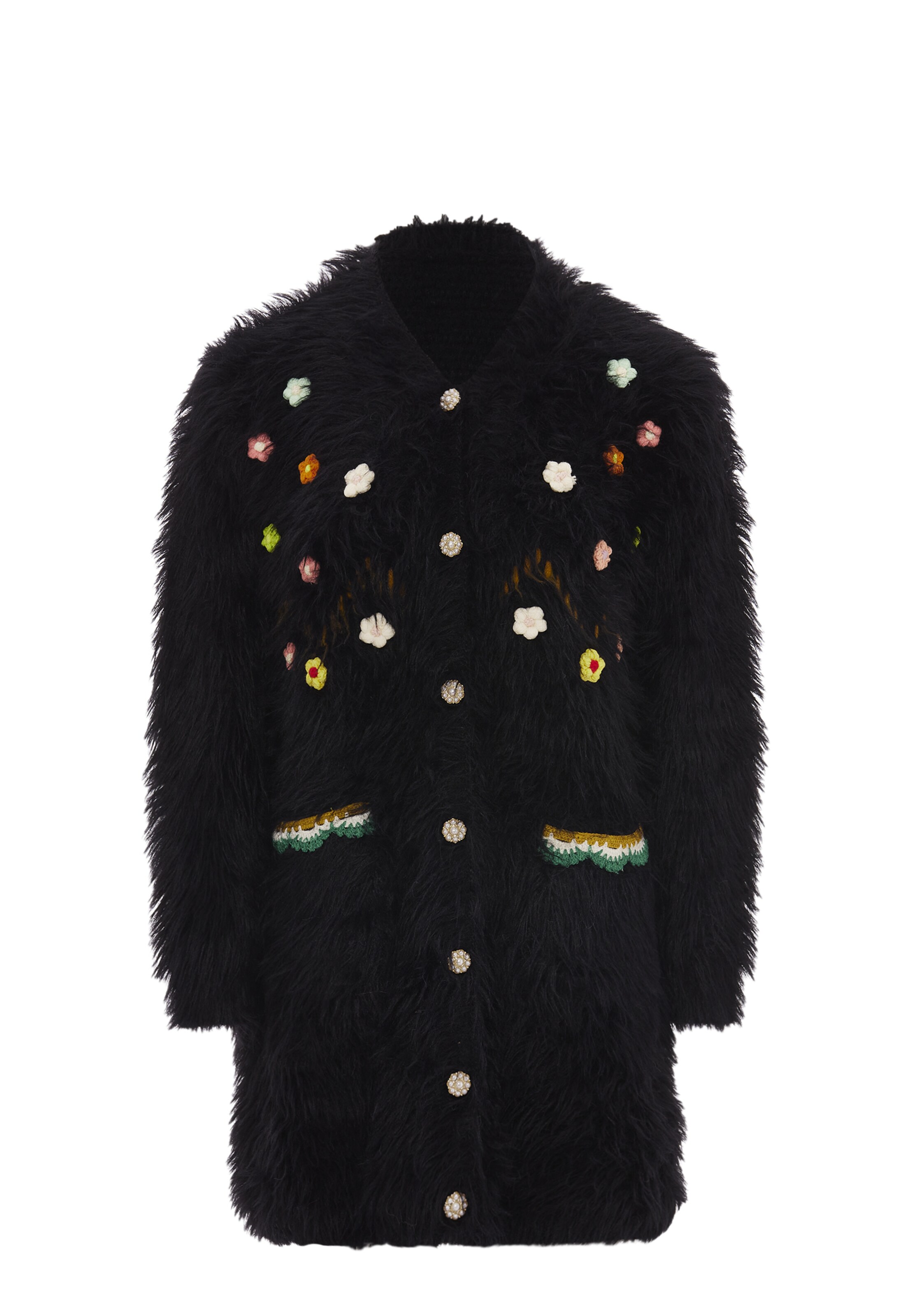 IZIA Kardigán - fekete: elől