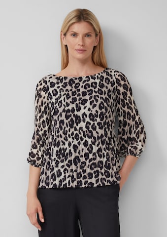 s.Oliver BLACK LABEL Bluse in Grau: Vorderseite