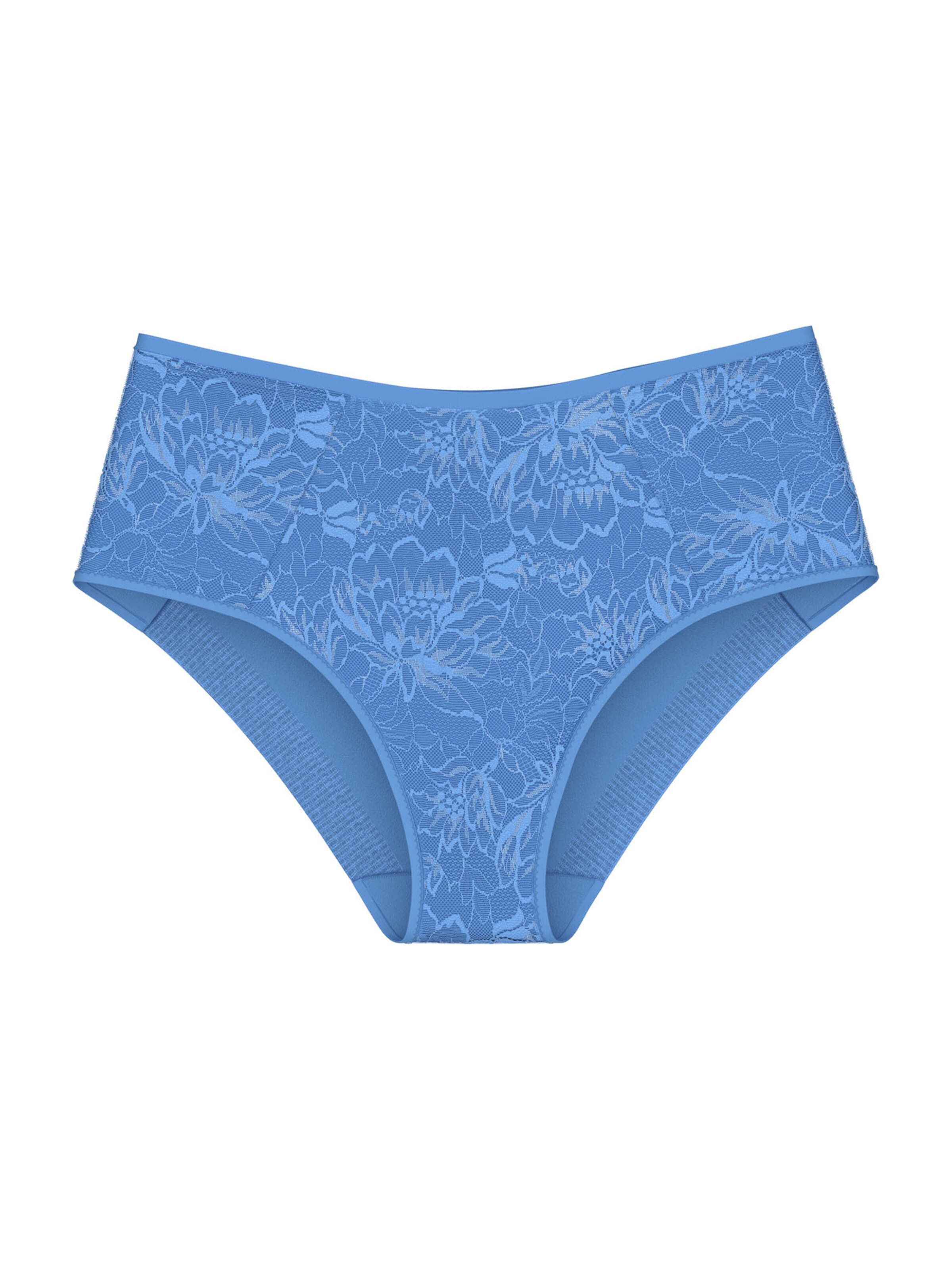 TRIUMPH Slip ' Red Label Amourette Charm ' in Blauw: voorkant