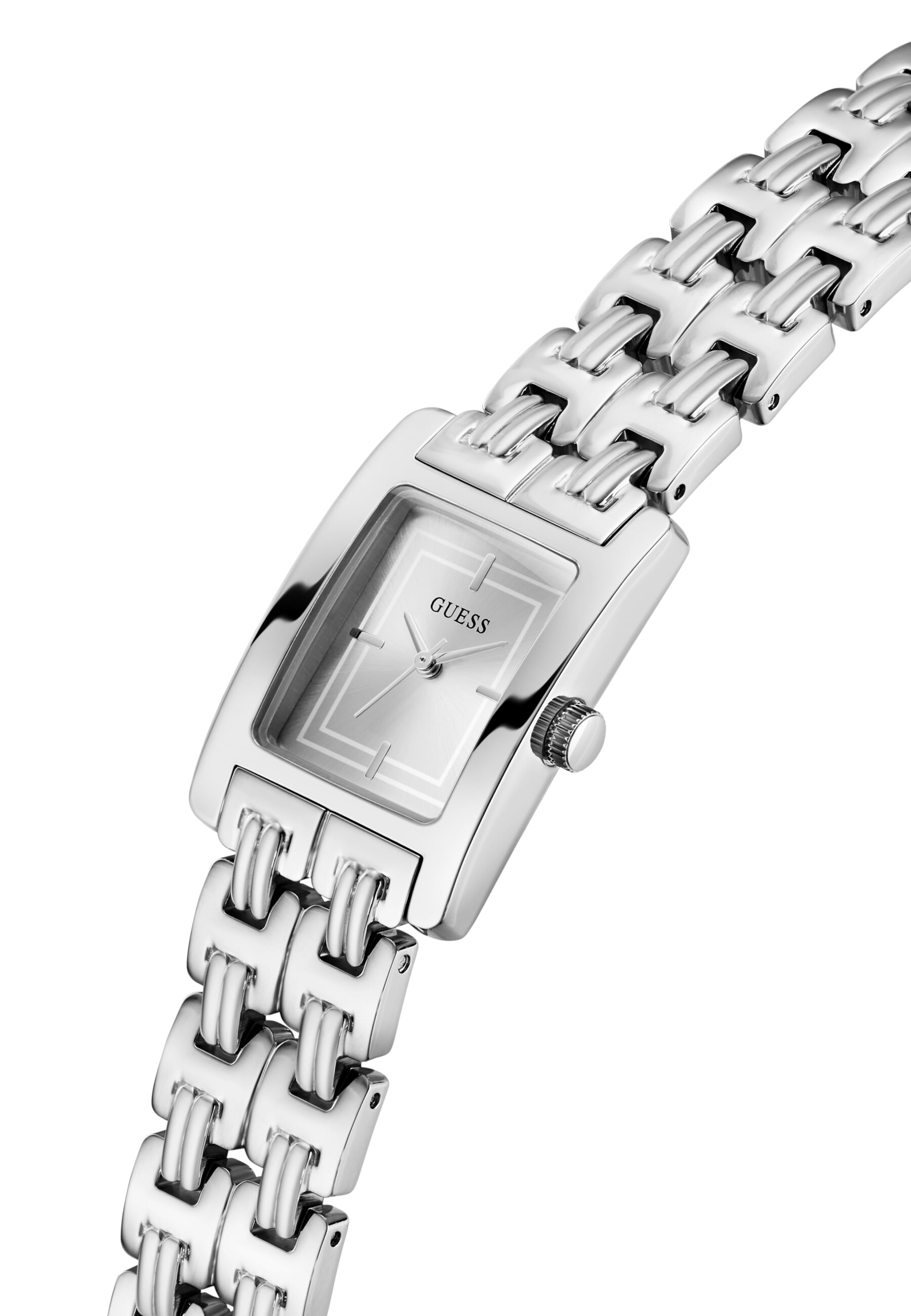 GUESS Analoguhr in Silber