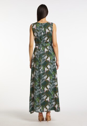 Usha Dress in Green