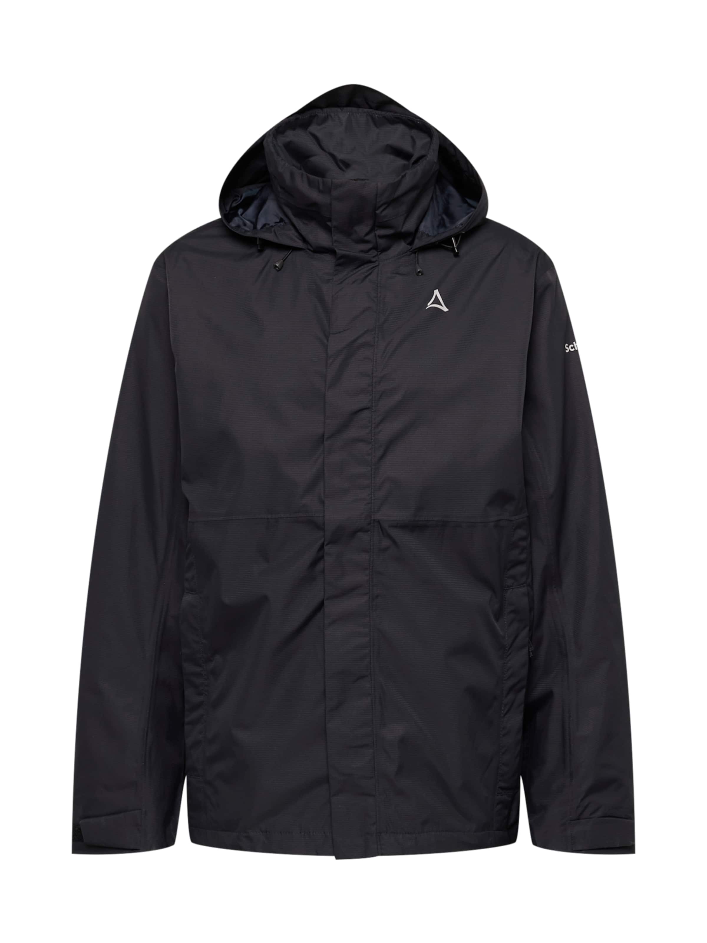 Schöffel Outdoorjas 'Sukicon' in Zwart: voorkant