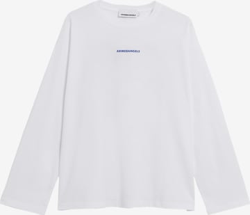 ARMEDANGELS Shirt 'FIETAA SMILE ' in Weiß: Vorderseite