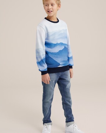 WE Fashion - Sudadera en azul