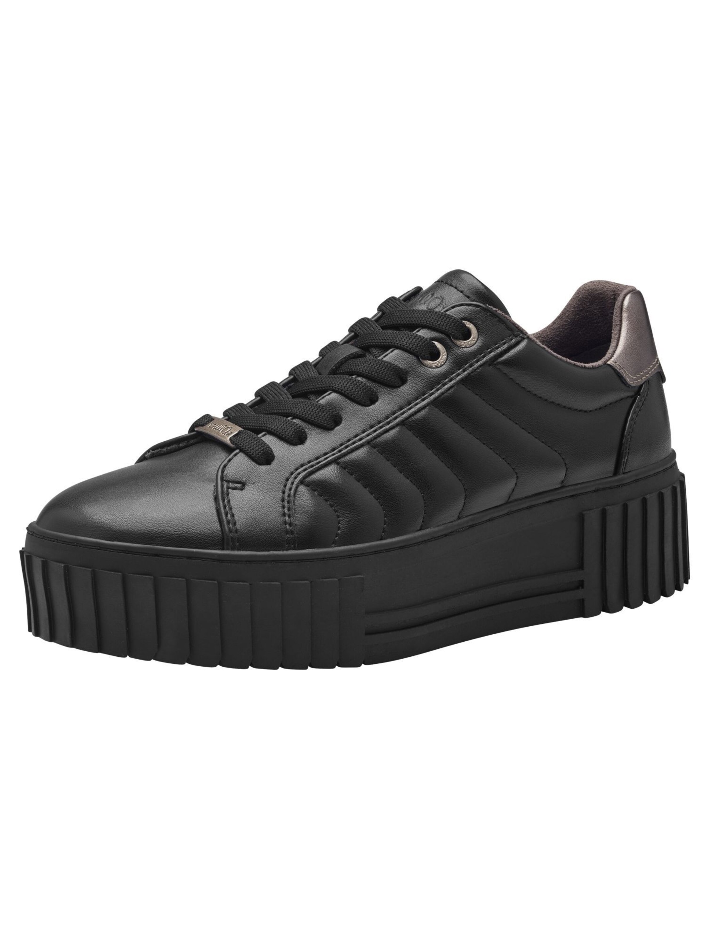 s.Oliver Sneakers laag in Zwart: voorkant