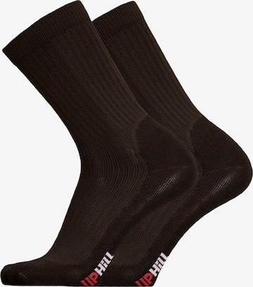 UphillSport Walking-Socken 'WINTER XC' in Schwarz