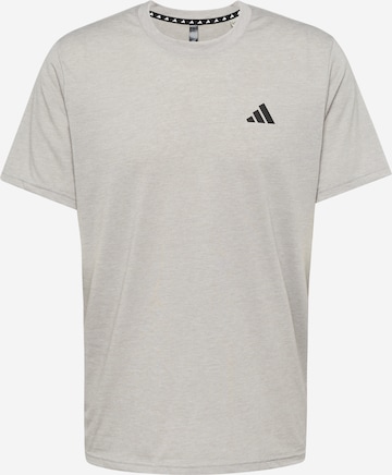 ADIDAS PERFORMANCE Funktionsshirt 'Train Essentials Feelready ' in Grau: predná strana