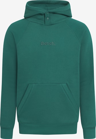 BENCH Sweatshirt in Grün: Vorderseite
