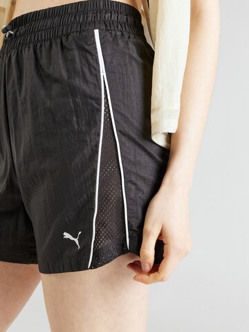 PUMA Regular Sportshorts 'MOVE WOVEN' in Schwarz