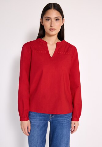 Street One Studio Blouse in Red: front