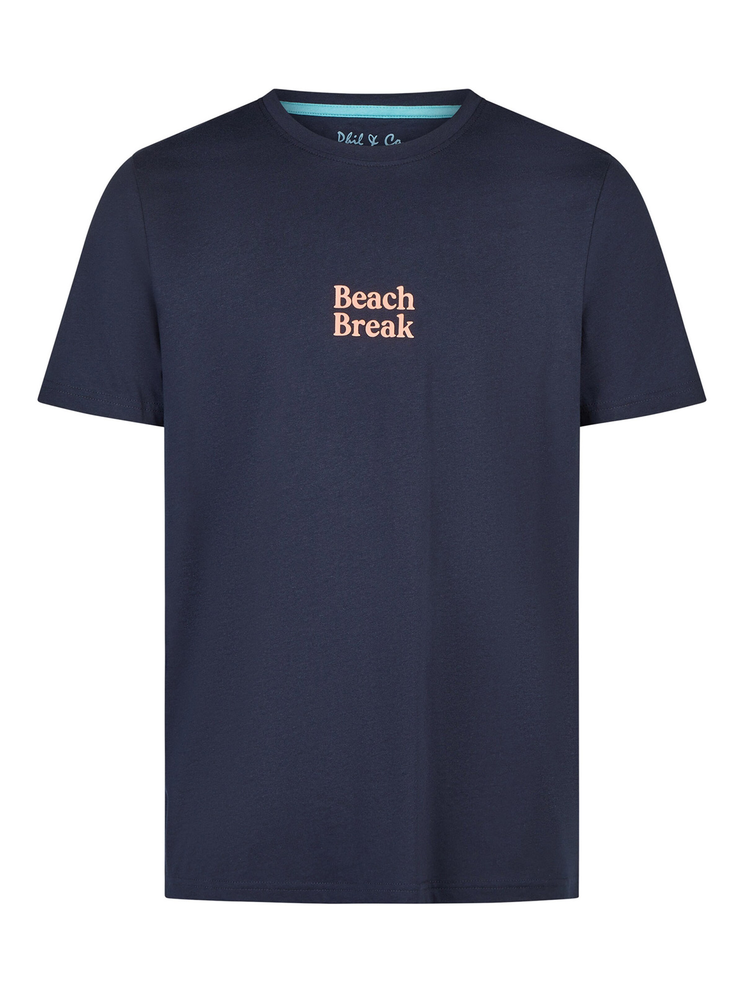 Phil & Co. Berlin Pajama short ' Classics ' in Blue