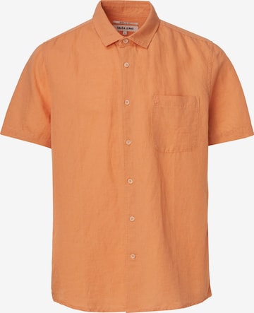 Salsa Jeans Regular fit Button Up Shirt in Orange: front