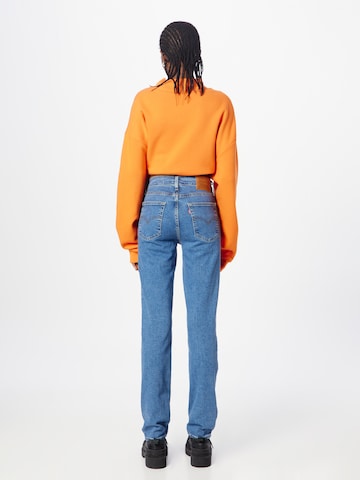 Regular Jean '724 High Rise Straight' LEVI'S ® en bleu