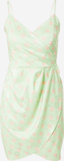 Closet London Kleid in pastellgrün / rosa, Produktansicht