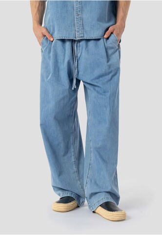 Baggy Jean 'Lex' Elias Rumelis en bleu : devant