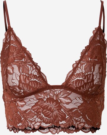 Free People - Triángulo Sujetador 'EVERYDAY' en rojo: frente